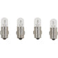 VDO Type A - White Metal Base Bulb - 12V - 4-Pack [600-802]