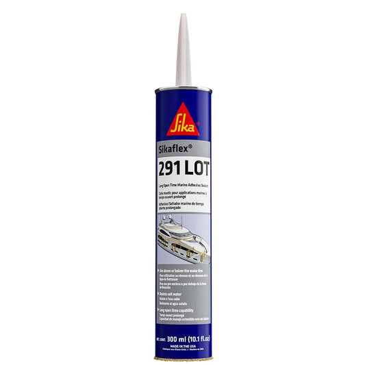 Sika Sikaflex 291 LOT Slow Cure Adhesive  Sealant 10.3oz(300ml) Cartridge - Black [90927]
