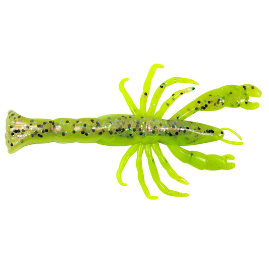 Berkley Gulp! Ghost Shrimp - Chartreuse Belly Shrimp [1189202]