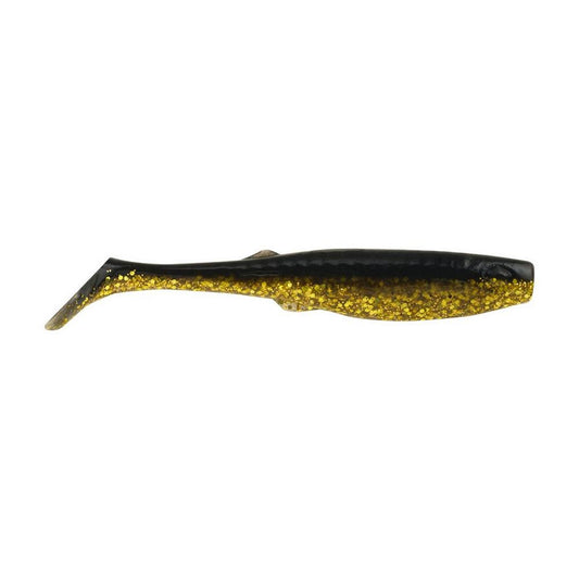 Berkley Gulp! Saltwater Paddleshad - 4" - Black Gold [1520440]